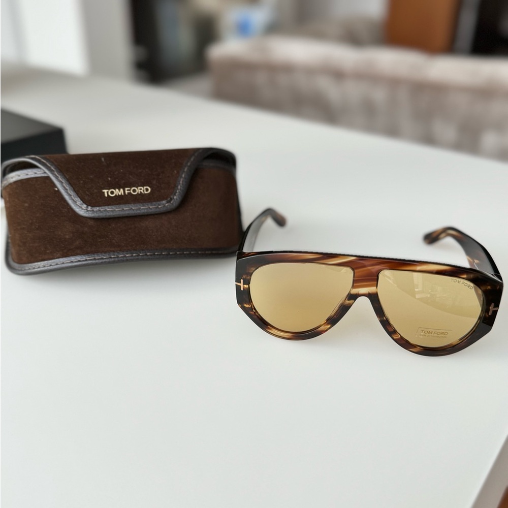 TOM FORD BRAND NEW BRONSON HAVANA SUNGLASSES *** FIRM PRICE ***